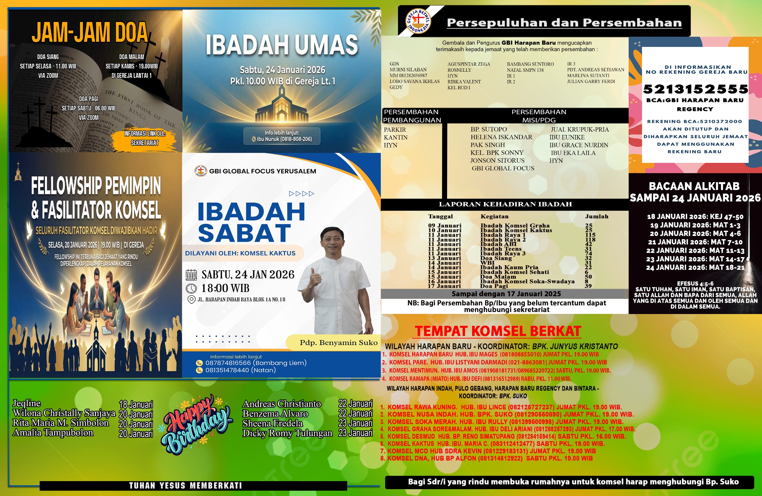 Warta Jemaat GBI Harapan Baru